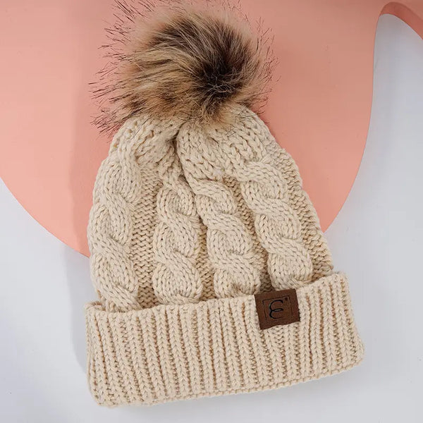 Cable Knitted Hat