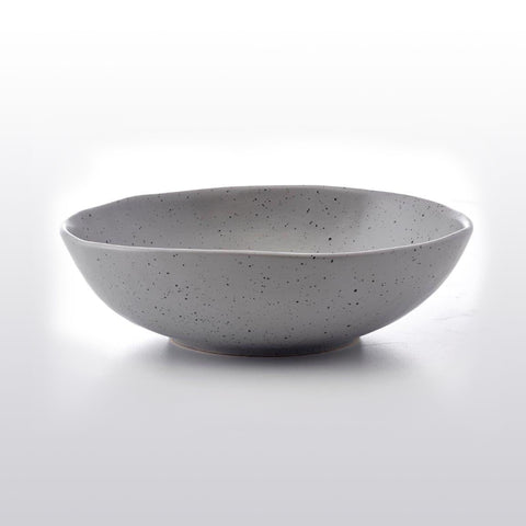 Glazed Bowl - Lg Grey