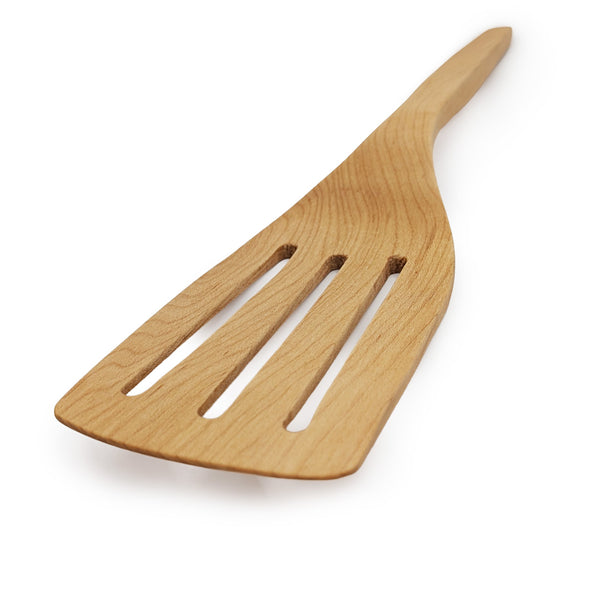 Wood Slotted Spatula