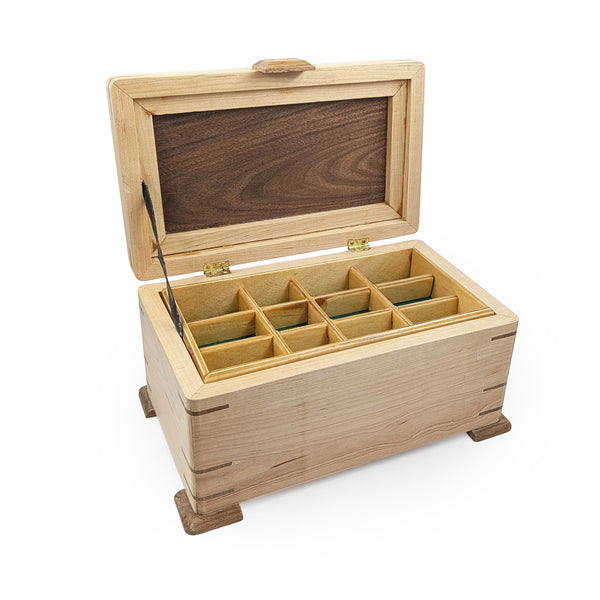 Wood Jewelry Box-Two Tone