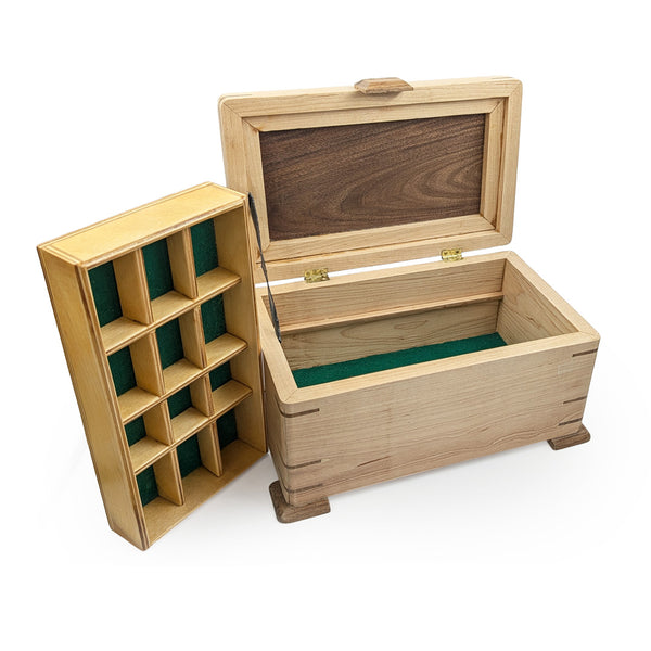 Wood Jewelry Box-Two Tone