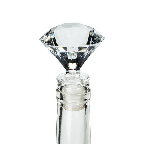 Bottle Stopper-Round Cut Gem