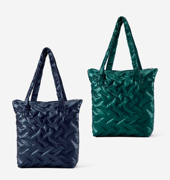 Puffy Quilted Tote Bag