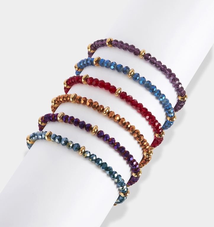 Bracelet de perles de verre