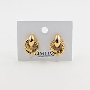 Earrings-Small Knotted