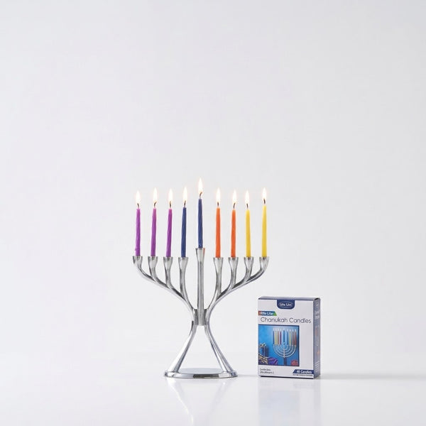 Chanukah Candles-Multicoloured