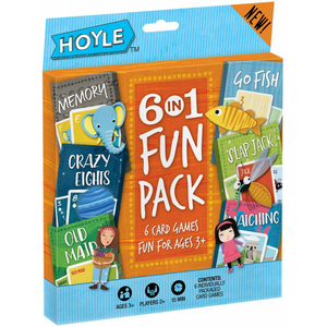 6 en 1 Fun Pack-Card Games