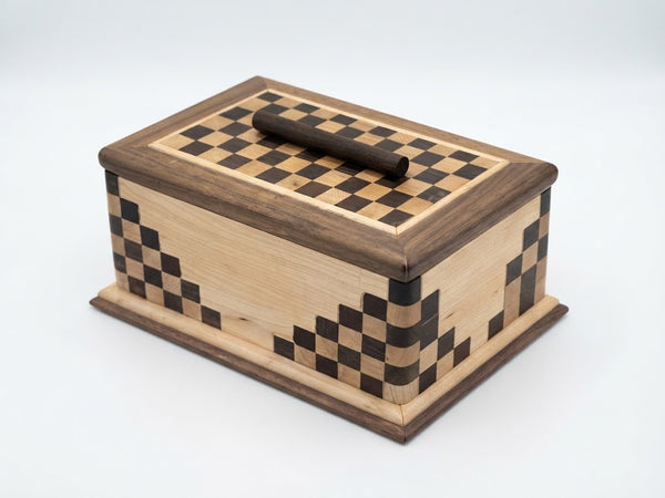 Checkered Jewelry Box