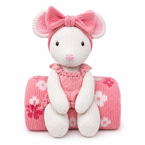 Knit Kids Hug Toy and Throw