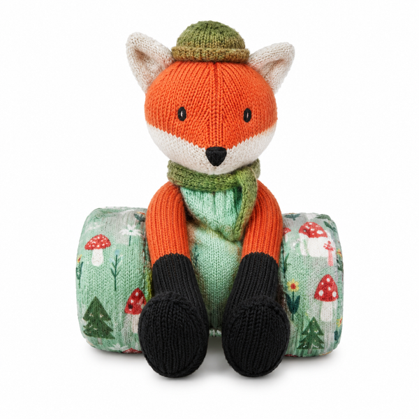 Knit Kids Hug Toy and Throw