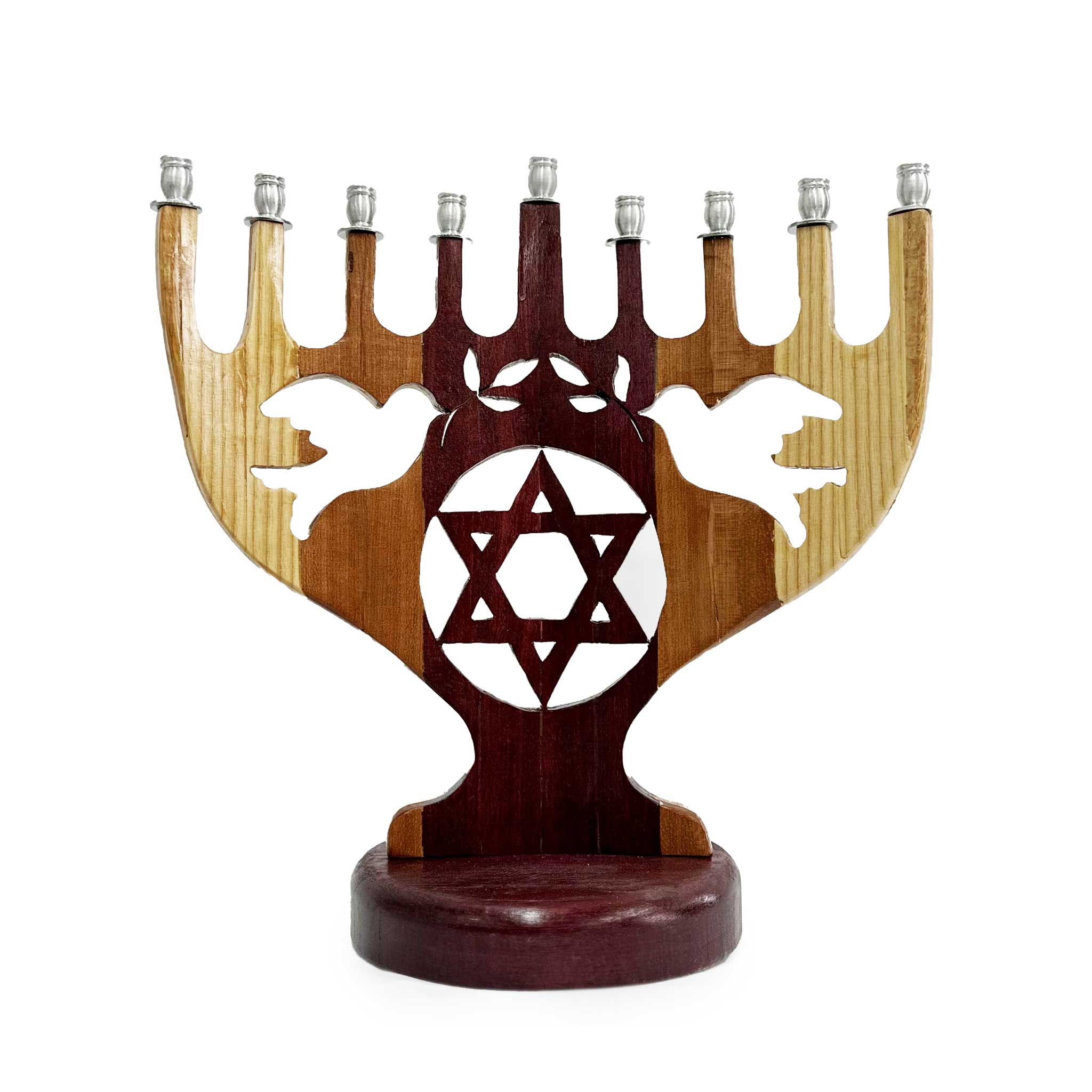 Hanoucca Menorah - Étoile de David