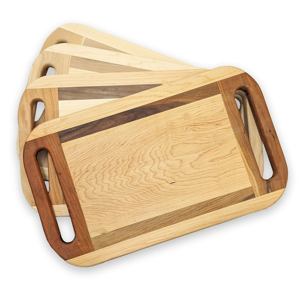 Planche à découper - poignées ouvertes - sombre