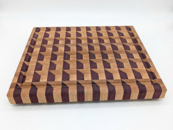 Large Cutting Board -  Cherry, Walnut & Maple