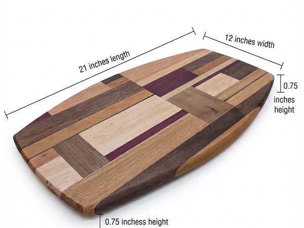 Oval Multi Pieced Serving Board