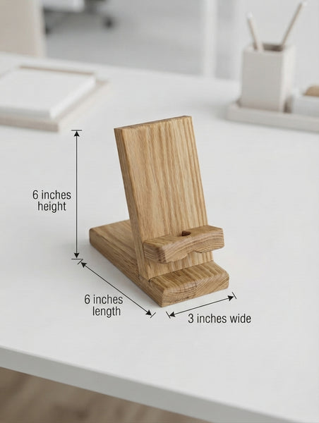 Wood Phone Stand