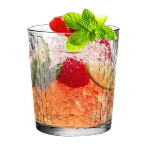 Glam Double Old Fashioned Glasses-S/4