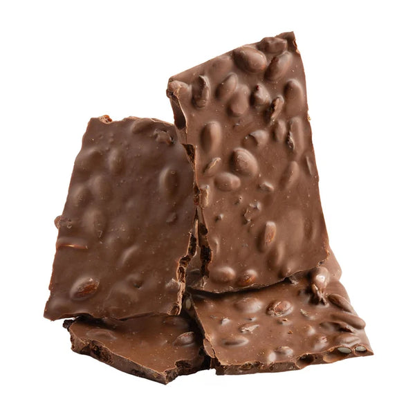 Chocolat au lait aux amandes - Sans sucre ajouté - 400 g