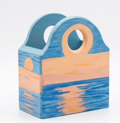 Pencil Holder - Handpainted