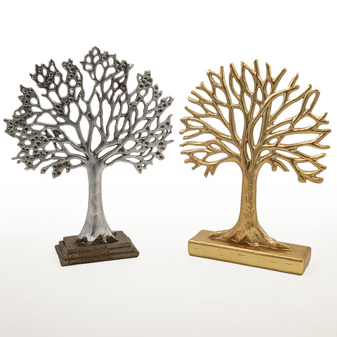 Silver Tree of Life Figurine