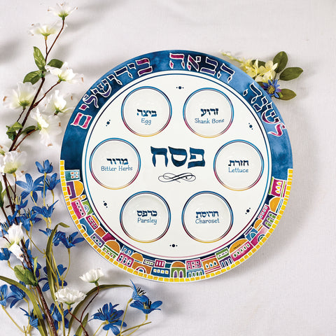 Seder Plate-Jerusalem