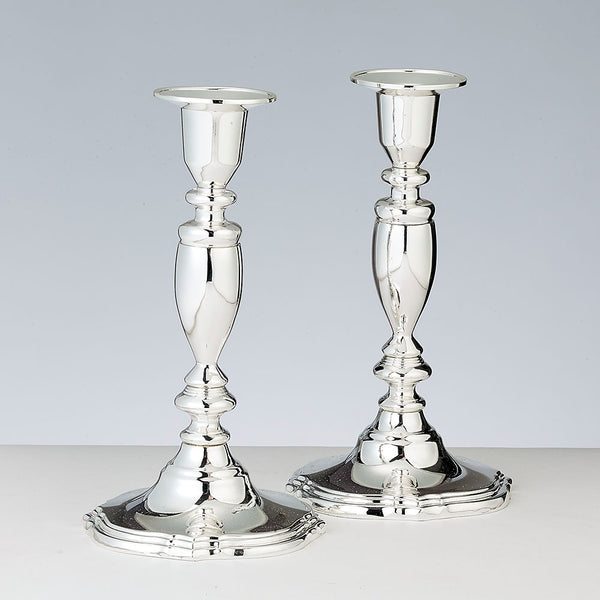 Set of 2 Silverplated Candlesticks