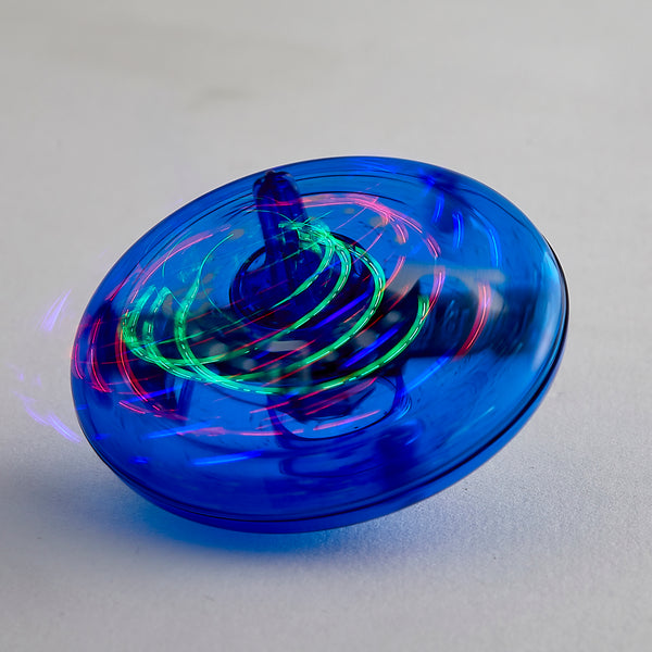 Light Up Dreidel, Light Patterns, Blue & Silver Accents