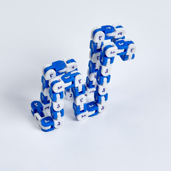 Snap N' Click Fidget Dreidels - Set of 2