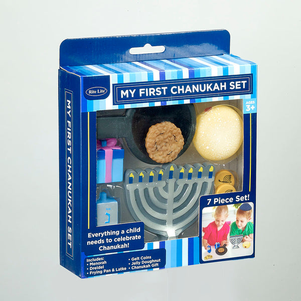 Vinyl Chanukah Play Set, 7 pcs