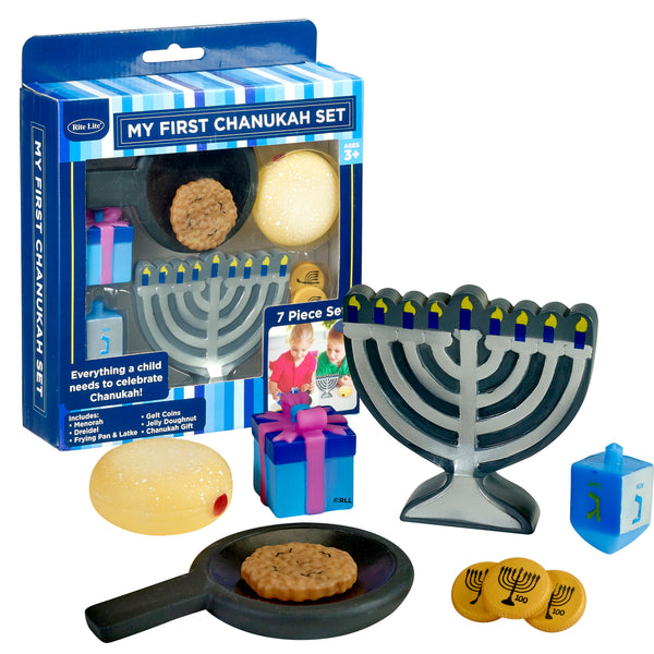 Vinyl Chanukah Play Set, 7 pcs