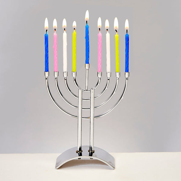Mini Menorah Set - Menorah and 24 Birthday Candles