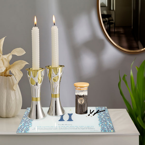 Shabbat & Holiday Candles Drip Tray