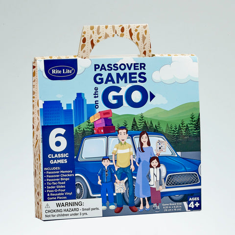 Passover "Games on the Go" -6 Games