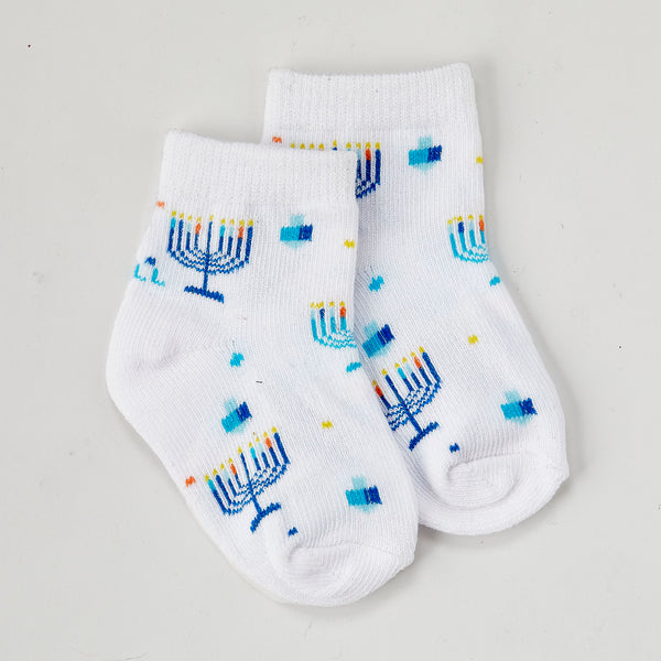 Chanukah Baby Socks