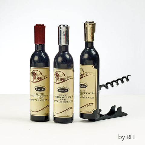 Wine Bottle Shaped Corkscrew