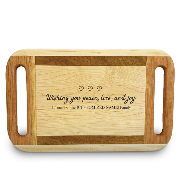 Planche à découper promotionnelle personnalisée gravée au laser