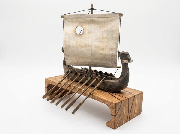 Movable Viking Longship Decoration