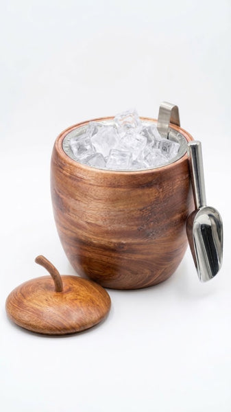 Wooden Fruit Ice Bucket