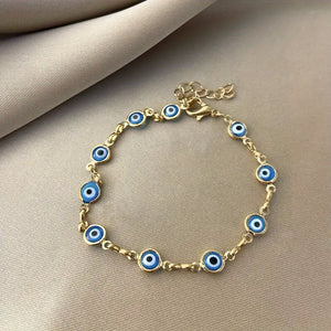 Blue Evil Eye Bracelet