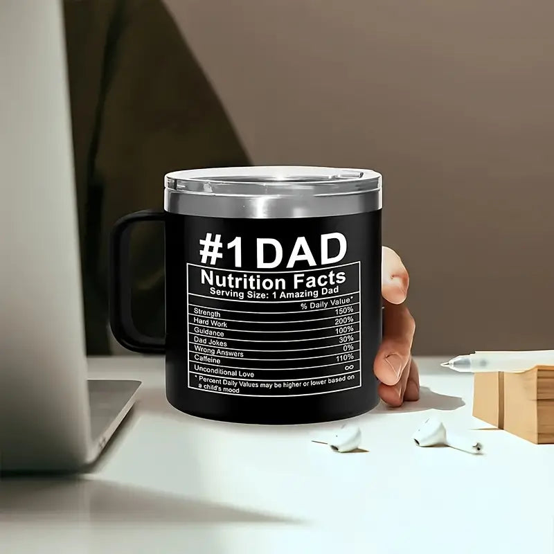 Stainless Steel Insulated Mug- # 1 Dad