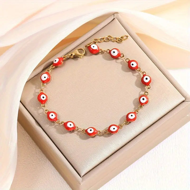 Red Evil Eye Bracelet