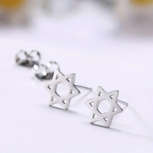 Earrings - Star of David