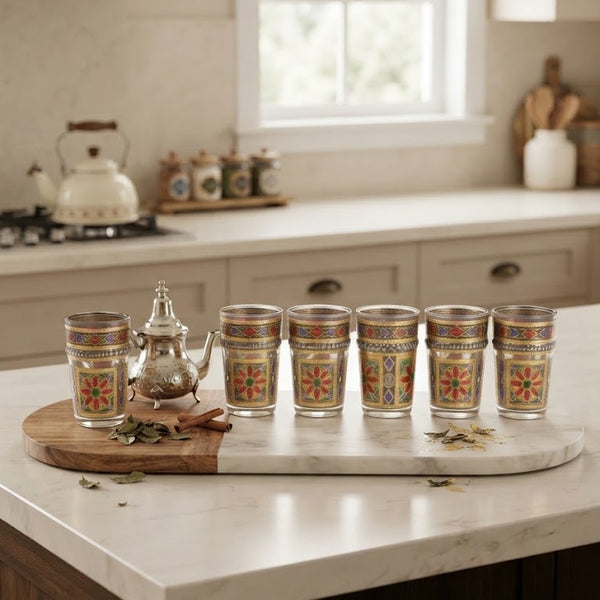 Kaleidoscope Tea Cups/Set of 6