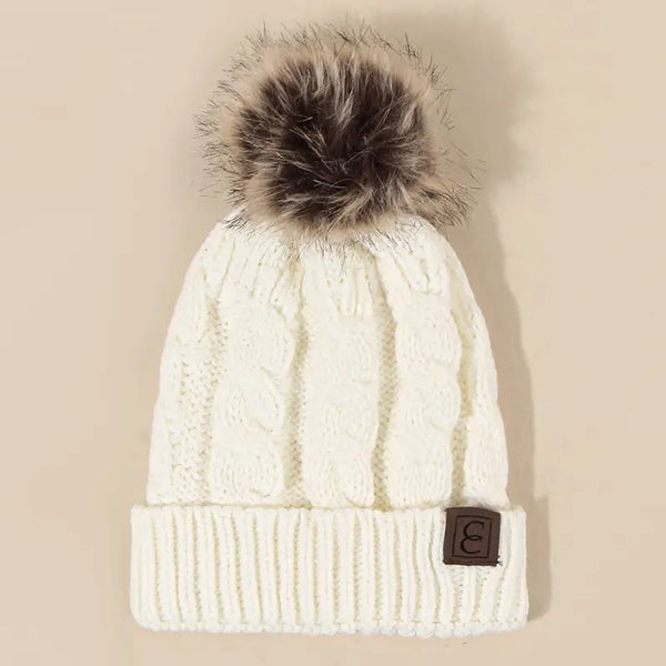 Cable Knitted Hat