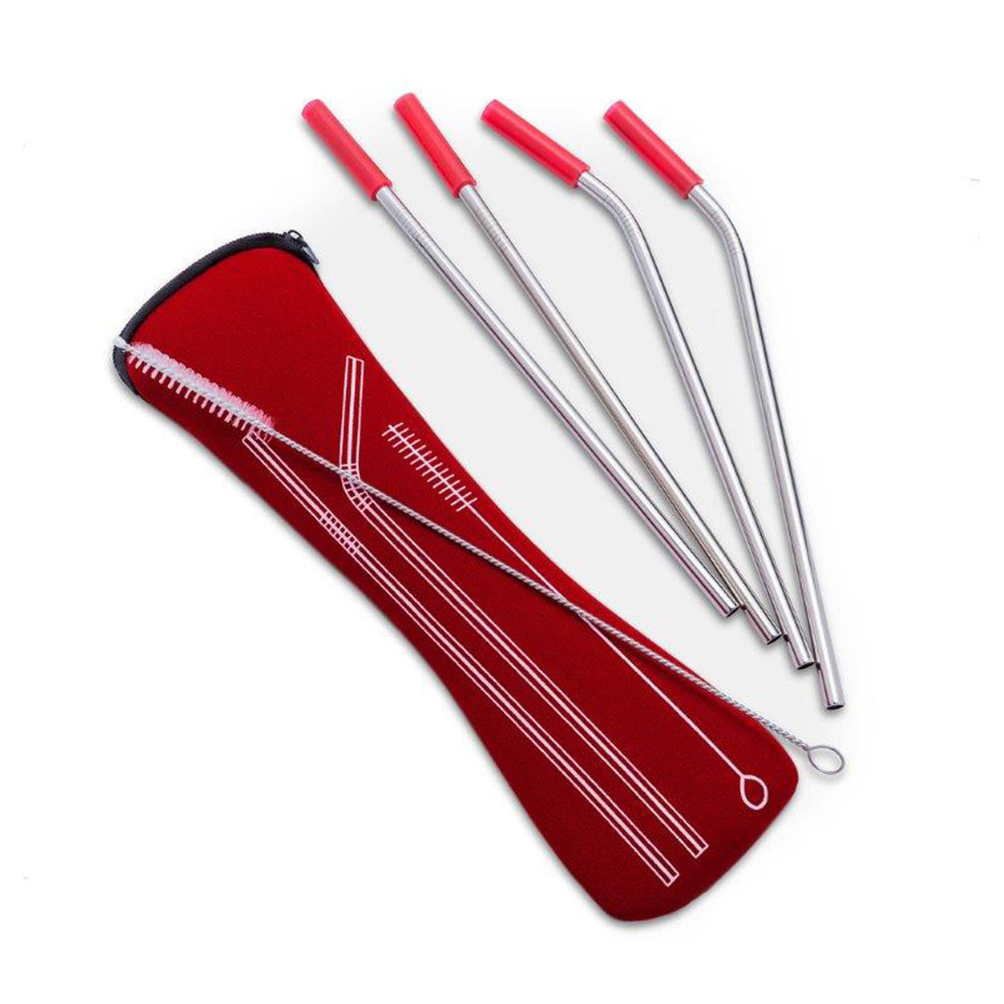 Stainless Steel Straws with Brush