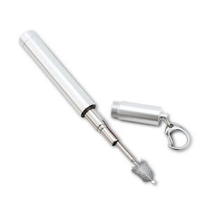 Collapsible Straw/Brush-Stainless Steel