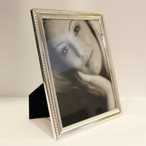 Frame-4x6-silver plated