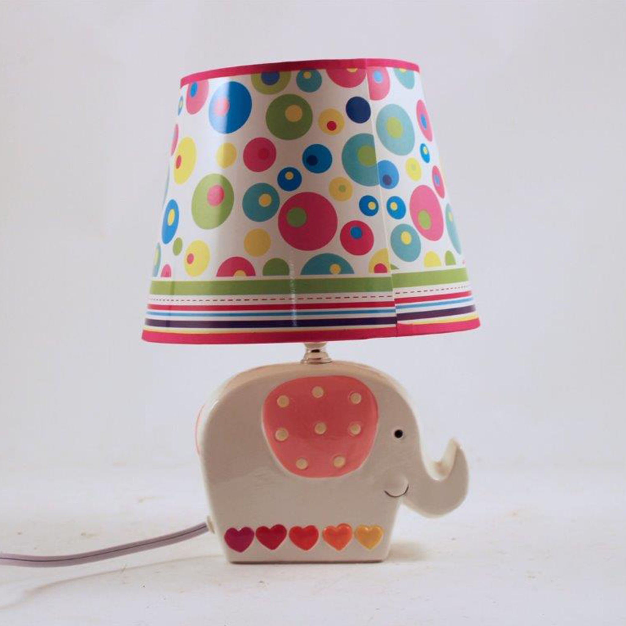 Lampe de table d'éléphant