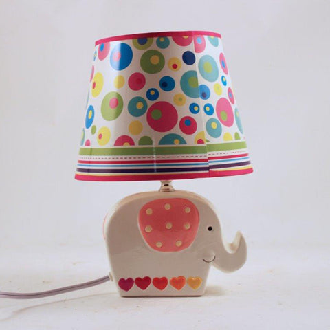 Lampe de table d'éléphant