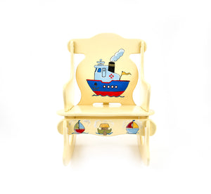 Rocking Chair – yellow boats