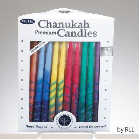Chanukah Candles, Multi colour
